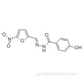 安息香酸、４−ヒドロキシ - 、２  -  ［（５−ニトロ−２−フラニル）メチレン］ヒドラジドＣＡＳ ９６５−５２−６